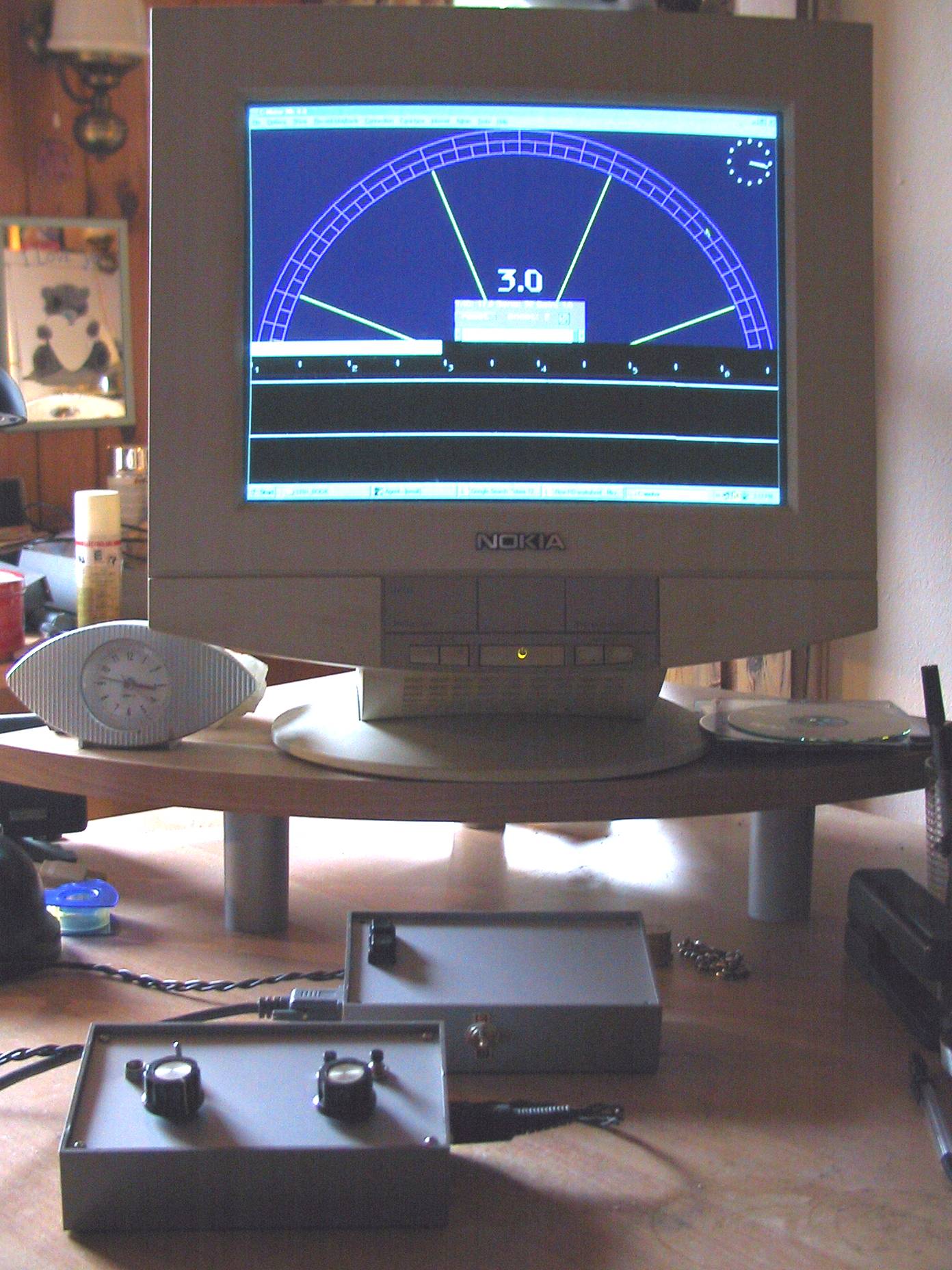 C-Meter connected up